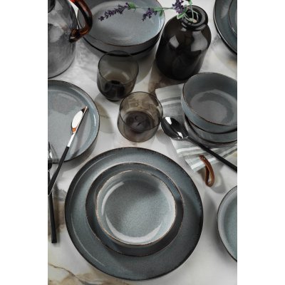 ASIR Porcelánová jídelní souprava tyrkysová 16 ks – Zboží Mobilmania