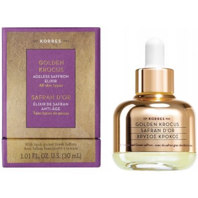 Korres Golden Krocus Ageless Saffron Elixir Serum šafránový elixír 30 ml