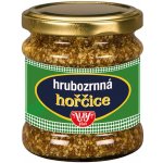KÁVOVINY Hořčice hrubozrnná sklo 180 g – Zboží Dáma
