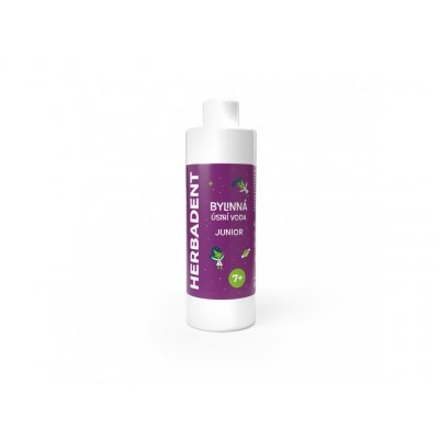 HERBADENT JUNIOR Bylinná ústní voda 240 ml – Zbozi.Blesk.cz