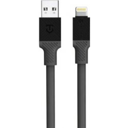 Tactical 57983117395 USB-A/Lightning, 1m, šedý