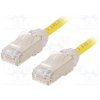 síťový kabel Panduit STP28X1MYL Patch, F/UTP,TX6A-28™, 6a, drát, Cu, LSZH, 1m, žlutý