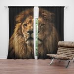 Sablio Závěs Lev: 2ks 140x250cm – Hledejceny.cz