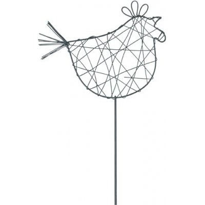 MFP 2221641 Zápich slepice kov 47cm – Hledejceny.cz
