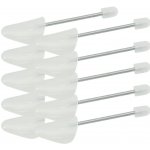 Napínáky na boty 5 párů černé EU 38–44 plast – Zboží Dáma