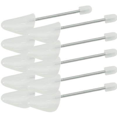 Napínáky na boty 5 párů černé EU 38–44 plast – Zboží Dáma