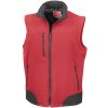Pánská vesta Result pánská softshellová vesta R123X red