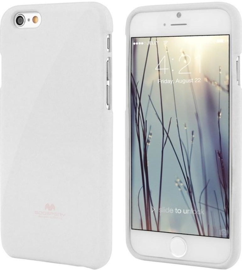 Pouzdro Jelly Case Apple iPhone 6 Plus / 6S Plus bílé