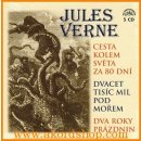 Cesta kolem světa za 80 dní 5CD - Jules Verne