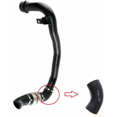 Hadice plnícího vzduchu Fiat Ducato od 2006 3,0 od turba do intercooleru 1363619080 | Zboží Auto