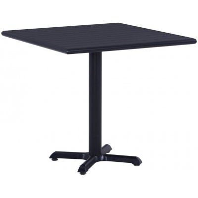 OMAXI 872216 Zahradní stůl černý 80 x 80 x 75 cm – Hledejceny.cz