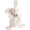 Hračka pro nejmenší DouDou et Compagnie Lapin Bonbon Zajíček růžový mojkáčik 26 cm