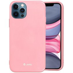 Pouzdro 1Mcz Jelly Skinny TPU Apple iPhone 14 Pro světle růžové