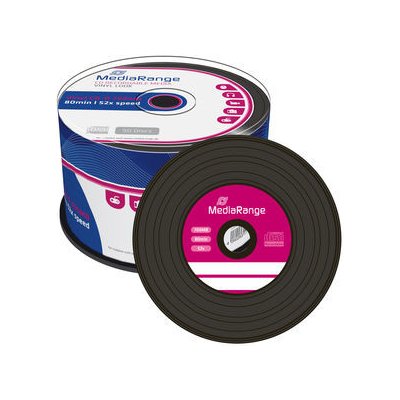 Mediarange CD-R 700MB 52x, cakebox, 50ks (MR225) – Zboží Živě