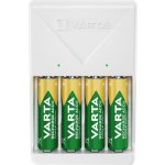 VARTA PLUG CHARGER + 4x AA 2100 mAh 57657101451 – Zboží Živě