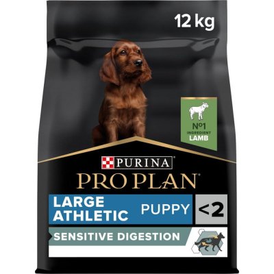 Purina Pro Plan Large Puppy Athletic Sensitive Digestion jehněčí 12 kg