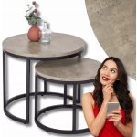 Jaks Rocky šedý beton 2 ks – Zboží Mobilmania