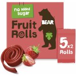 Bear Fruit Rolls Strawberry Jahoda 5 x 20 g – Hledejceny.cz