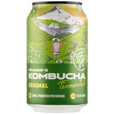 Pragers Kombucha Original 330 ml – Zboží Dáma