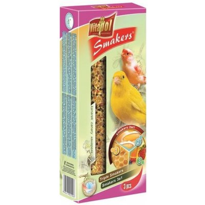 Vitapol SmakERs tyčinky mix pro kanárky 85 g – Zbozi.Blesk.cz