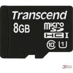 Transcend microSDHC 8 GB Class 10 TS8GUSDHC10 – Hledejceny.cz