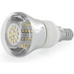 Whitenergy Led koule B60 80xSMD E14 4W teplá bílá – Zbozi.Blesk.cz