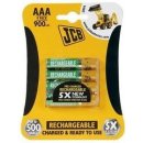 Baterie nabíjecí JCB RTU AAA 900mAh 4ks JCB-HR31000RC-4B