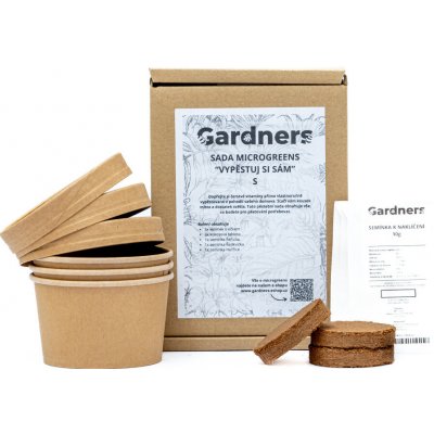Gardners Sada microgreens "Vypěstuj si sám", S – Hledejceny.cz