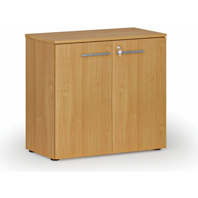 Primo Kancelářská skříň s dveřmi WOOD, 740 x 800 x 420 mm, buk – Zboží Dáma