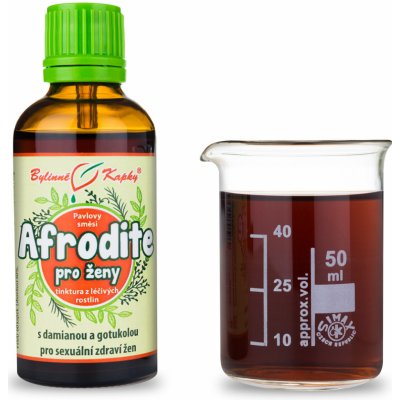 Bylinné kapky Afrodite pro ženy 50 ml – Hledejceny.cz