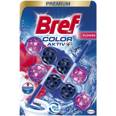 Bref WC blok Color Aktiv kuličky 2 x 50 g mix – Zbozi.Blesk.cz