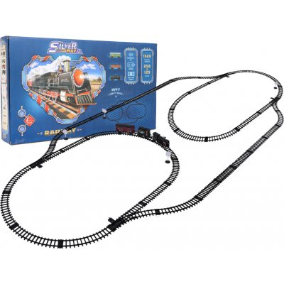 RKToys Vláček SilverWay s kouřem světly a zvuky – Zboží Dáma