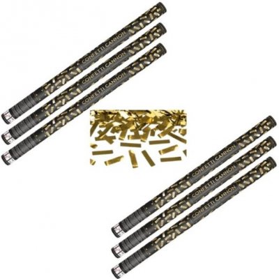 Konfety 80 cm ZLATÉ hvězdičky – Zboží Dáma