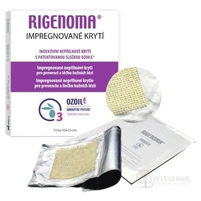RIGENOMA impregnované nepřilnavé krytí 10ks – Zboží Dáma