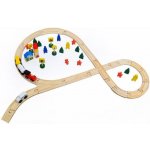 Wiky Vlaková dráha set dřevo 48 ks – Zboží Dáma