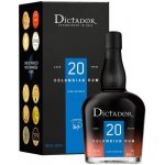 Dictador 20y 40% 0,7 l (karton)