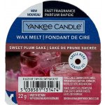 Yankee Candle Sweet Plum Sake vonný vosk do aromalampy 22 g – Zboží Mobilmania