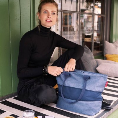 Reisenthel Shopper e1 Twist blue – Zboží Mobilmania