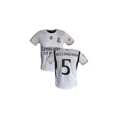 SP BELLINGHAM fotbalový dres Real Madrid bílý 2023/2024