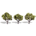 Woodland Scenics světle zelené listnaté stromy střední 3 ks TR3506 – Zboží Dáma