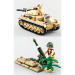Sluban B0691 Německý tank Panzer II – Zbozi.Blesk.cz
