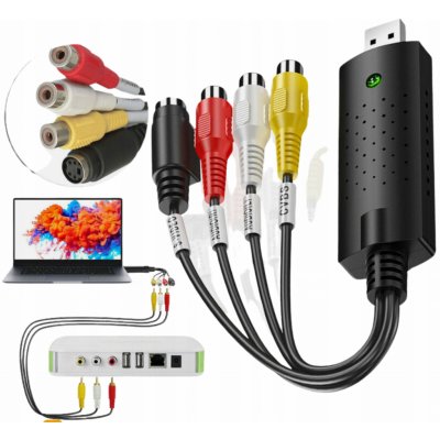 Gembird UVG-002 USB M - RCA, S-Video F, 0,5m – Zboží Živě