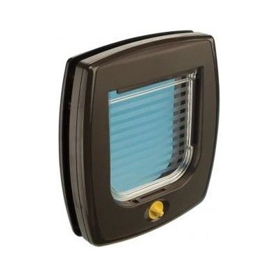 Ferplast Swing 11 Dvířka průchozí magnetická hnědá 31 x 9,6 x 38,4 cm – Zbozi.Blesk.cz