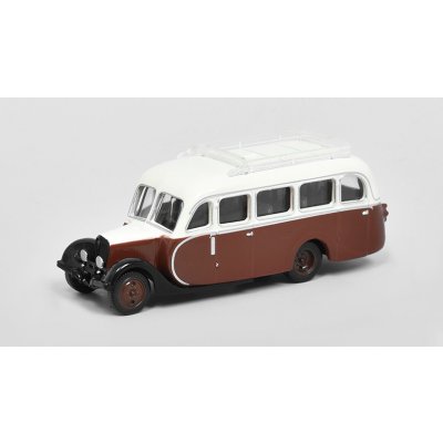 Norev Citroen U23 Autocar 1947 béžová:vínově červená 1:87