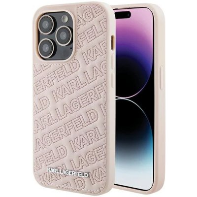 Karl Lagerfeld iPhone 15 Pro Quilted K Pattern růžové – Zbozi.Blesk.cz