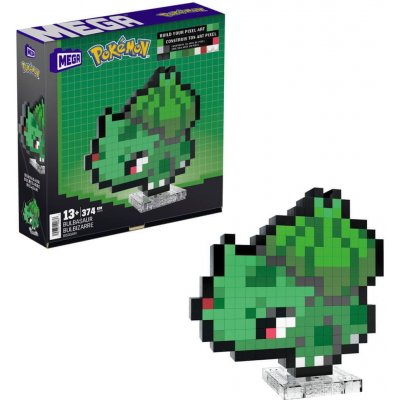 Mega Bloks Mega Pokémon Pixel art - Bulbusaur – Zbozi.Blesk.cz