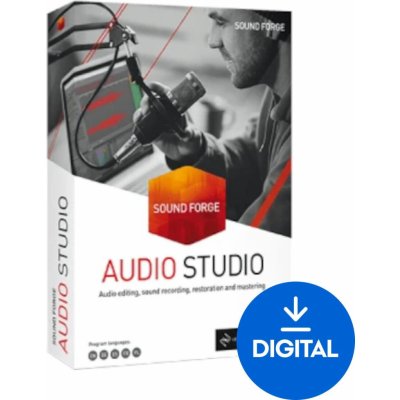 MAGIX SOUND FORGE Audio Studio 16 – Zboží Živě