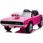 Mamido Dodge Charger R/T 24V 2x200W Dětské elektrické autíčko růžová – Sleviste.cz