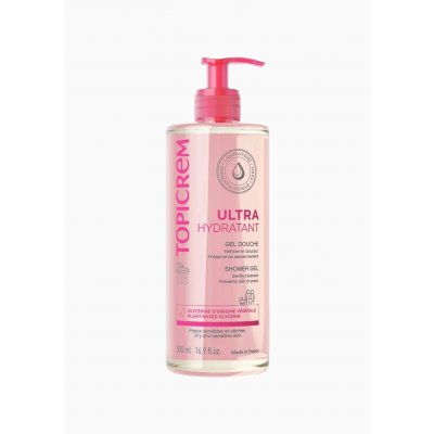 Topicrem UH BODY Gentle Cleansing Gel jemný mycí gel na obličej, tělo a vlasy 500 ml – Zboží Mobilmania