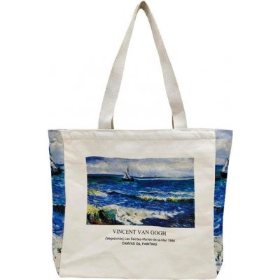 Plátěná taška Tibroni, estetická dámská nákupní taška – Hledejceny.cz